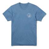 Reyn Spooner SMOOTH SURFIN' GRAPHIC TEE in SLATE