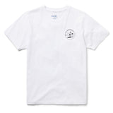 Reyn Spooner SMOOTH SURFIN' GRAPHIC TEE in WHITE