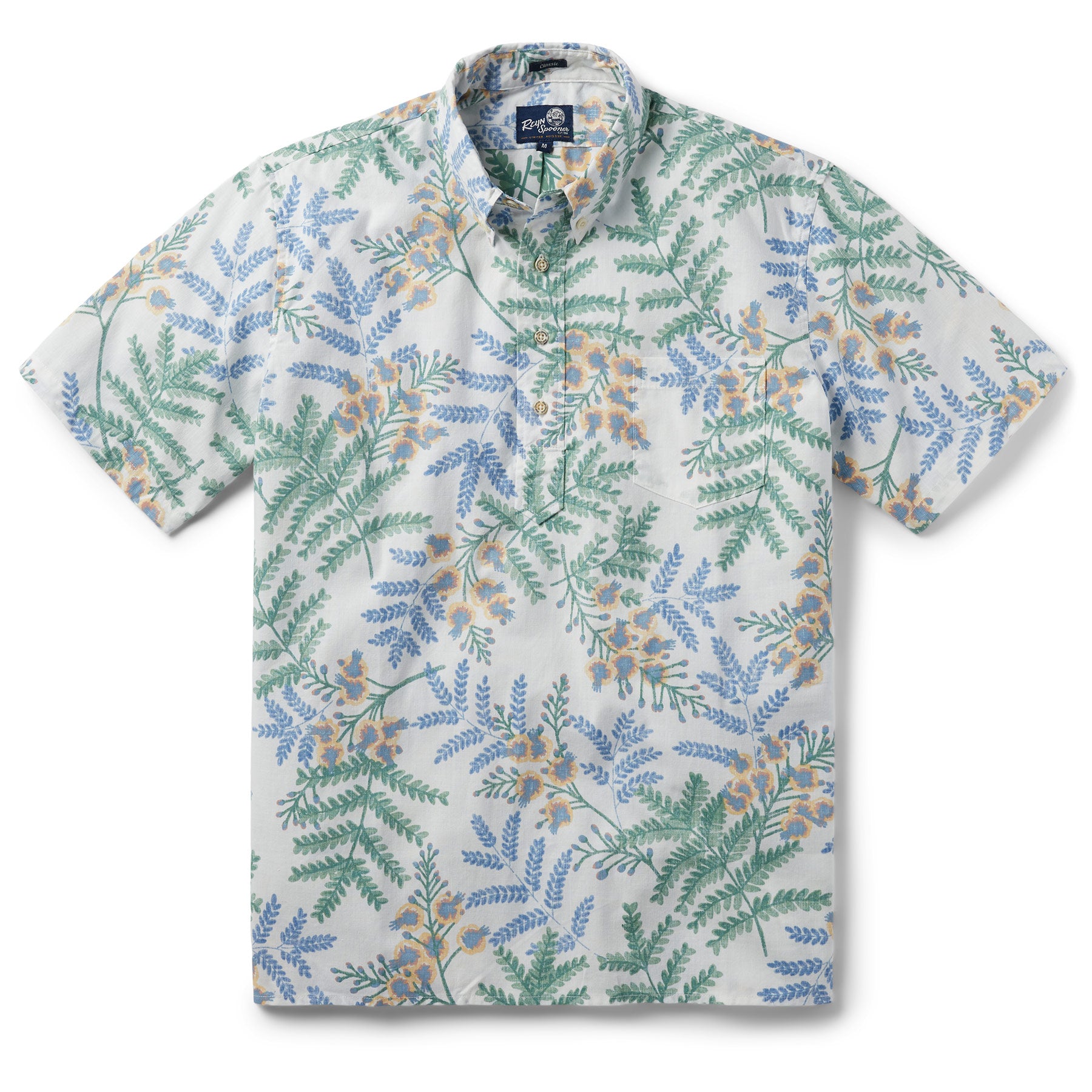 Reyn Spooner OHAI ALI'I PULLOVER in WHITE