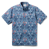 Reyn Spooner SUMMER COMMEMORATIVE 2023 BUTTON FRONT in FADED DENIM