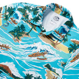 Reyn Spooner KONA BREWING CO. PERFORMANCE POLO in SCUBA BLUE
