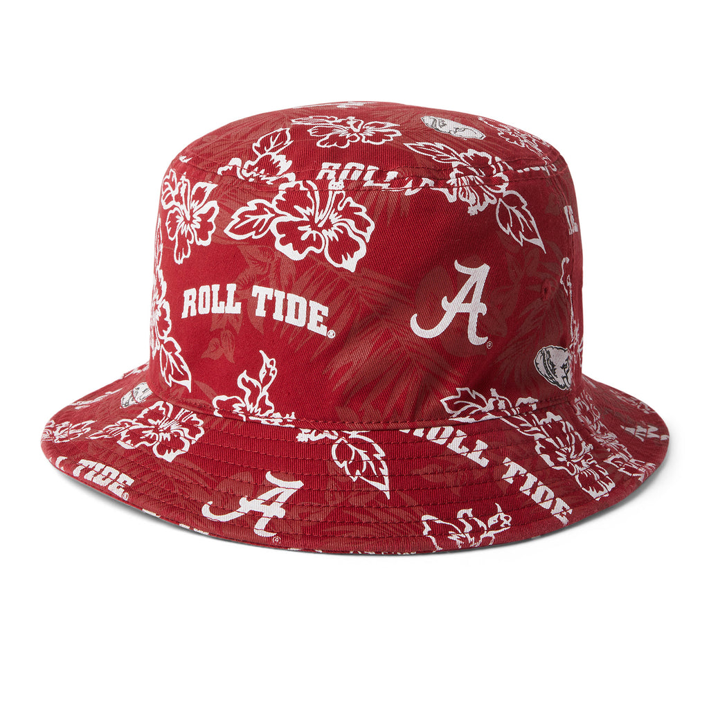 Reyn Spooner UNIVERSITY OF ALABAMA BUCKET HAT in RED