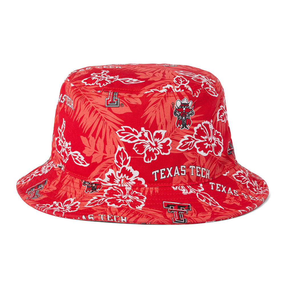 Reyn Spooner TEXAS TECH UNIVERSITY BUCKET HAT in RED