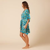 Reyn Spooner PINING FOR YOU KAFTAN in BLUE MOON
