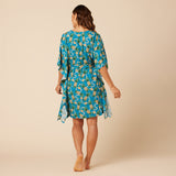 Reyn Spooner PINING FOR YOU KAFTAN in BLUE MOON