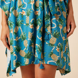 Reyn Spooner PINING FOR YOU KAFTAN in BLUE MOON