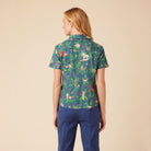 Reyn Spooner HAWAIIAN CHRISTMAS 2022 CAMP SHIRT TAILORED in NAVY