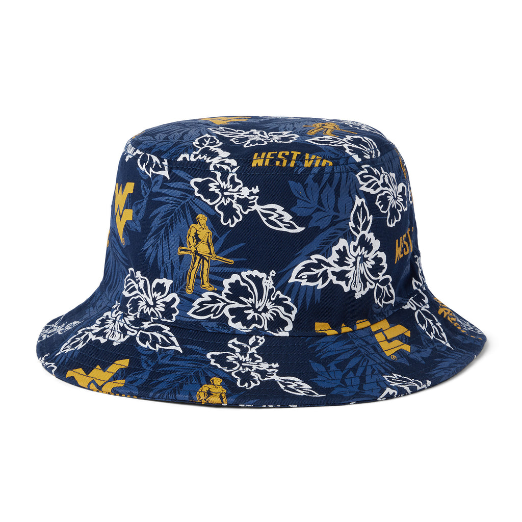 Reyn Spooner WEST VIRGINIA UNIVERSITY BUCKET HAT in BLUE