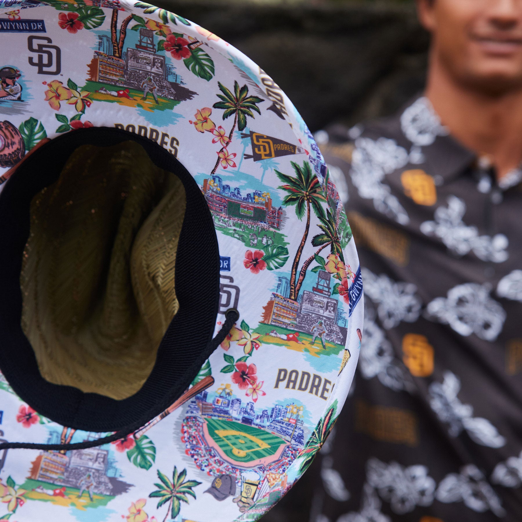 Reyn Spooner San Diego Padres scenic Straw Hat - One Size Each